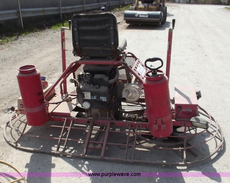 image for item D3864 Allen Razorback 8' ride-on trowel