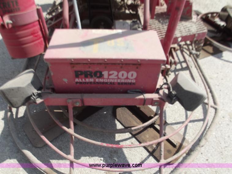 image for item D3864 Allen Razorback 8' ride-on trowel