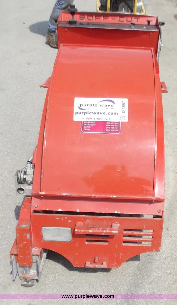 image for item D3867 G2000 Soft Cut walk behind concrete saw