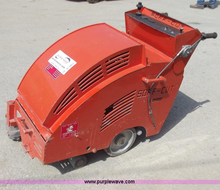 image for item D3867 G2000 Soft Cut walk behind concrete saw