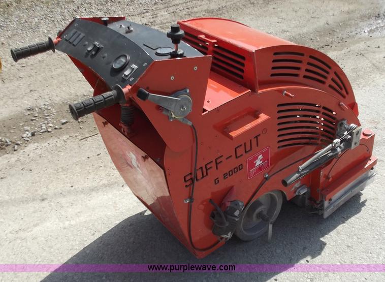 image for item D3867 G2000 Soft Cut walk behind concrete saw