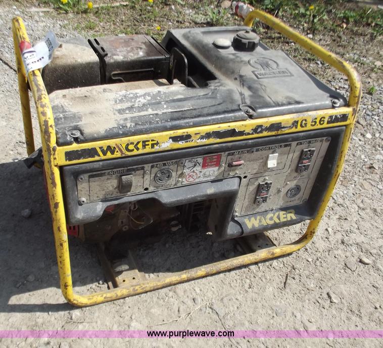 image for item D3868 Wacker 56 KW generator