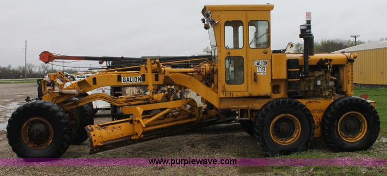 image for item D7508 Galion 118B motor grader