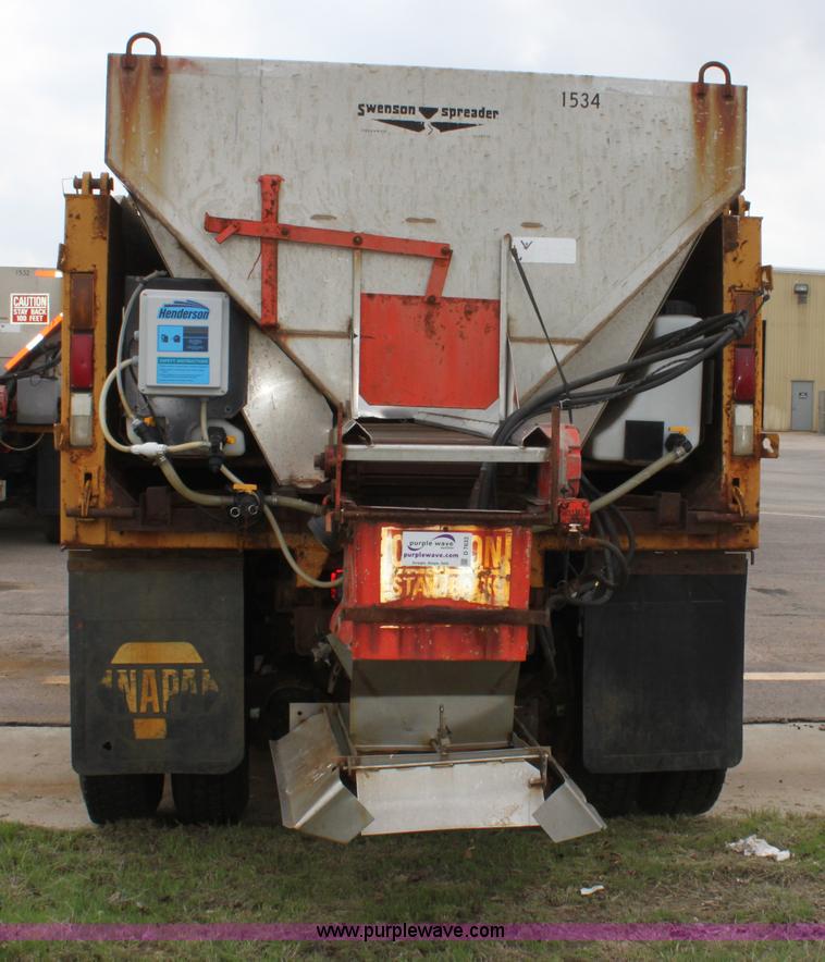 image for item D7633 1995 Ford LNT8000 tandem axle dump truck