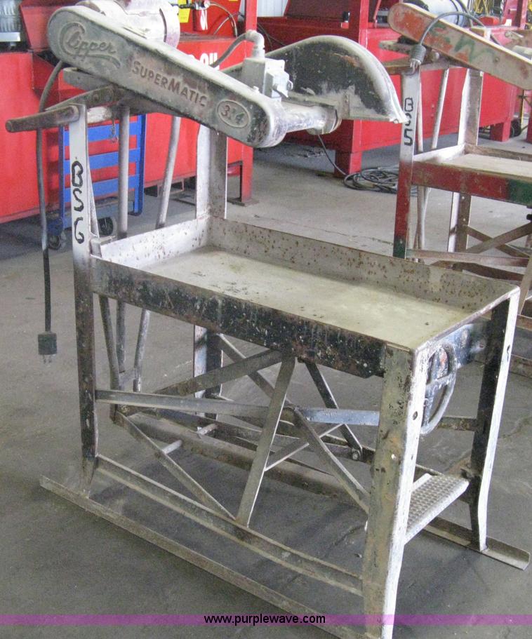 image for item G9786 Clipper SuperMatic 314 brick saw