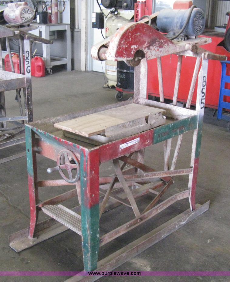 image for item G9787 Clipper brick saw
