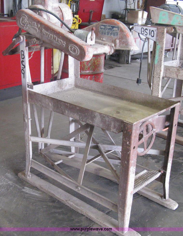 image for item G9789 Clipper SuperMatic SM brick saw