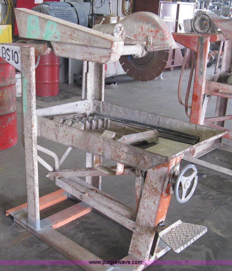 image for item G9790 Clipper brick saw