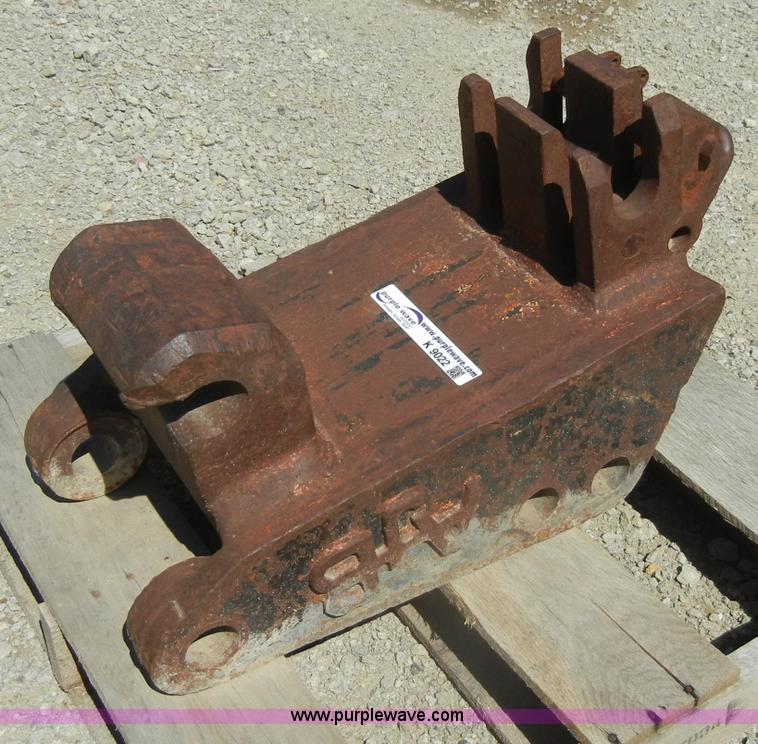 image for item K9022 AJB quick attachment for backhoes