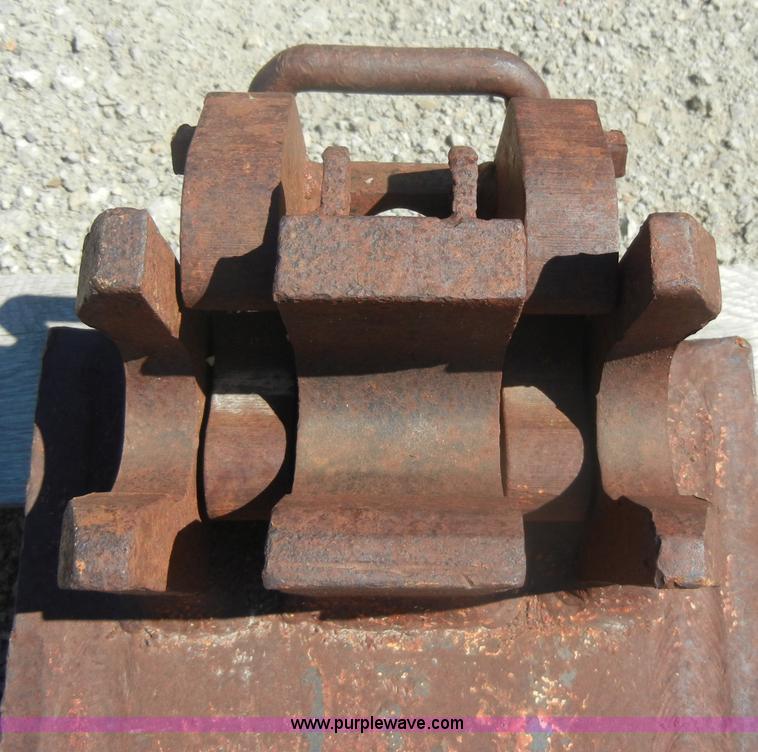 image for item K9022 AJB quick attachment for backhoes