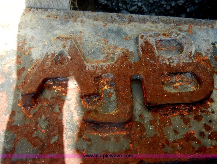 image for item K9022 AJB quick attachment for backhoes