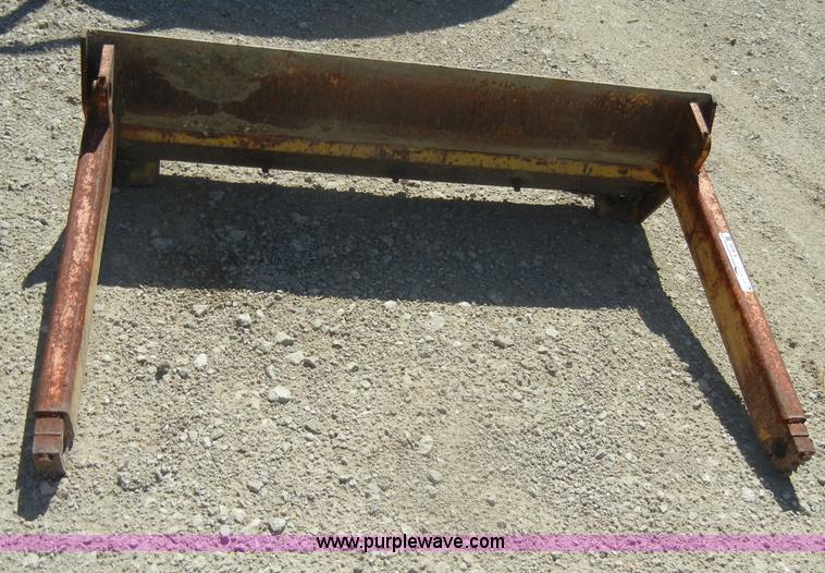 image for item K9030 53" dozer blade of of Petibone compactor