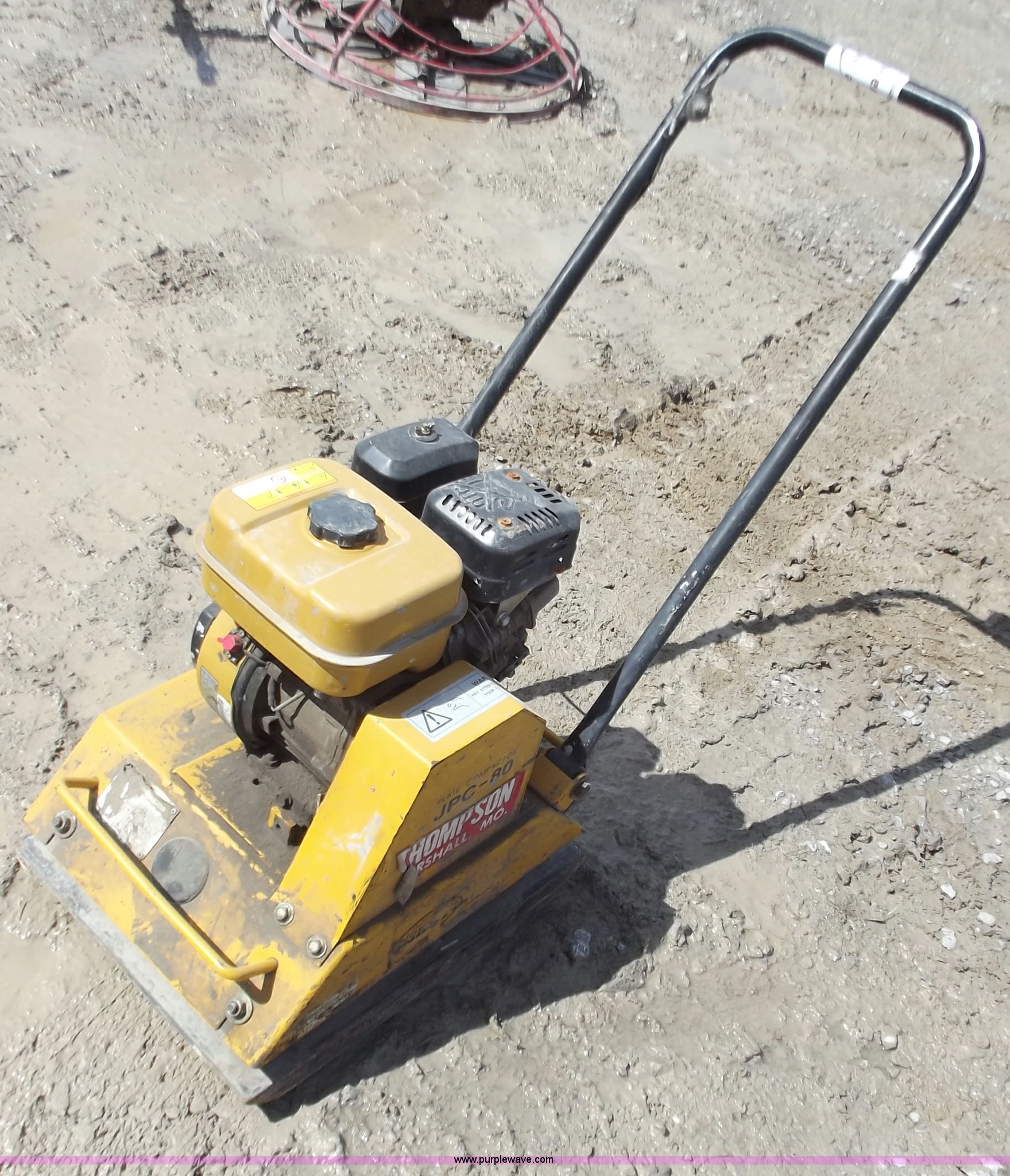 Northern Industrial JPC80 walk behind plate compactor in Marshall, MO
