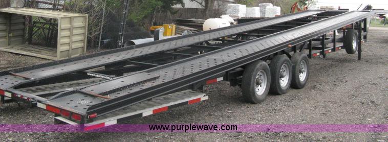 image for item A6016 2007 Fabrique  Auto Transporter trailer