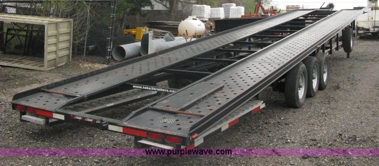 image for item A6016 2007 Fabrique  Auto Transporter trailer
