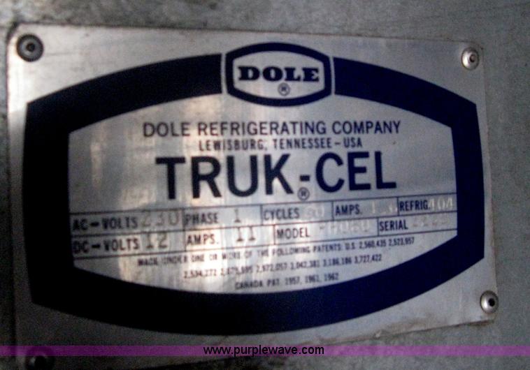 image for item A6170 2000 Centennial refrigeration body