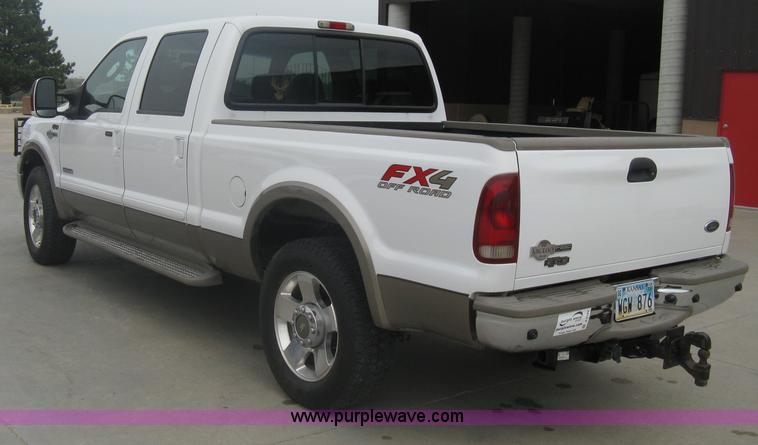 image for item A6182 2006 Ford F250 Lariat Super Duty King Ranch crew cab pickup truck