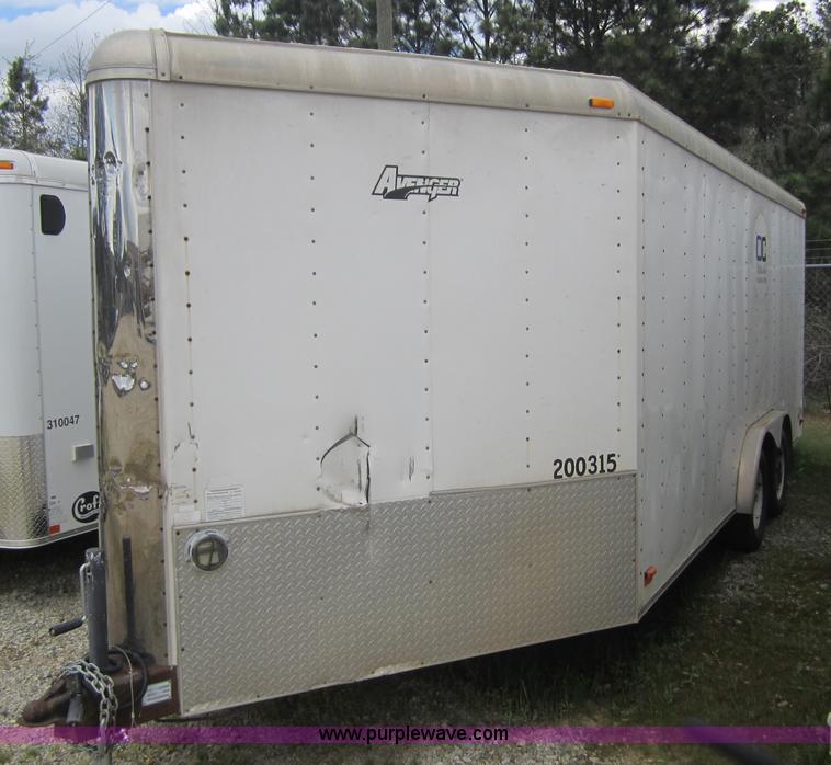 image for item B1113 2001 Avenger V-nose trailer