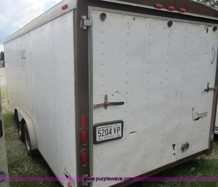 image for item B1113 2001 Avenger V-nose trailer