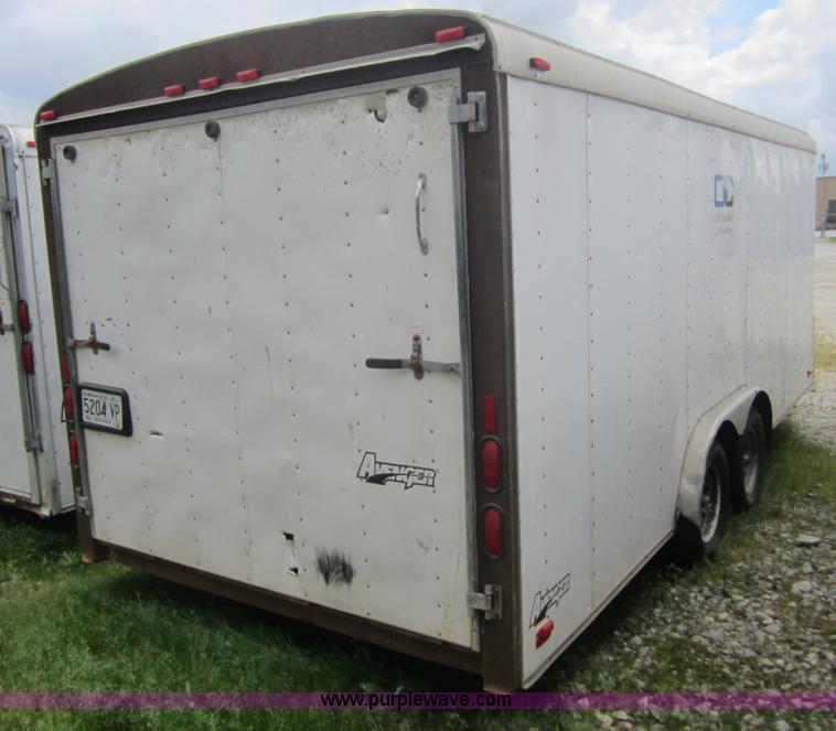 image for item B1113 2001 Avenger V-nose trailer