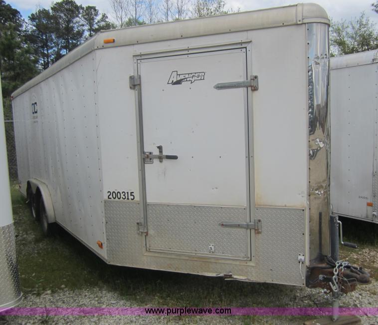 image for item B1113 2001 Avenger V-nose trailer