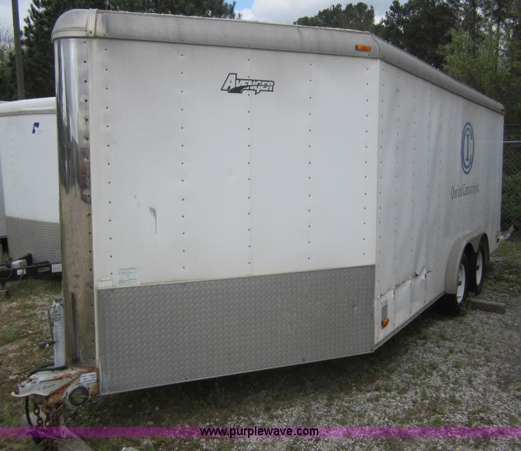 image for item B1114 2003 Avenger V-nose trailer