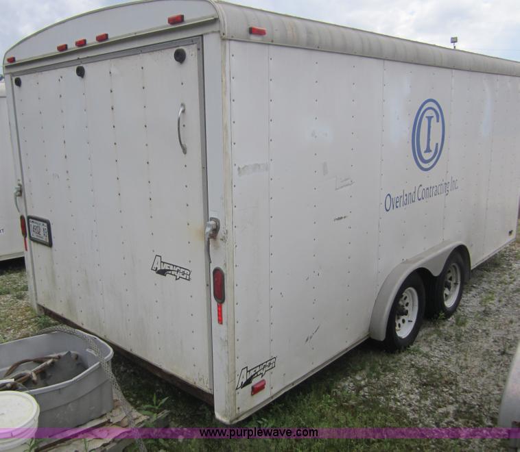 image for item B1114 2003 Avenger V-nose trailer