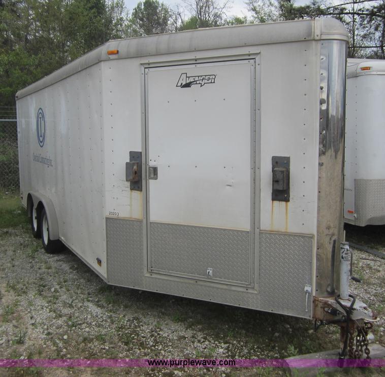 image for item B1114 2003 Avenger V-nose trailer