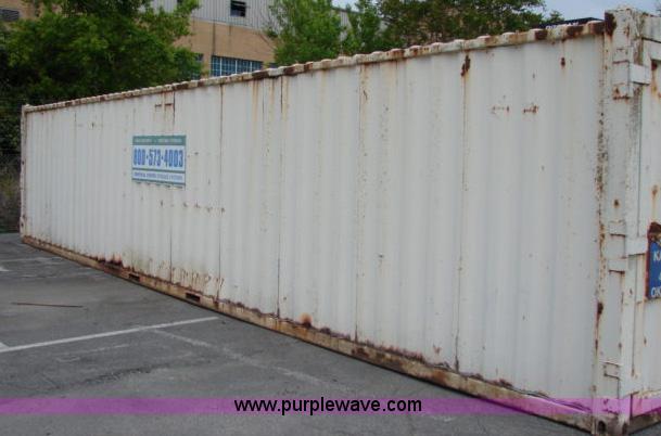 image for item B1190 1994 Mobel-Mini 40' Steel Storage Container