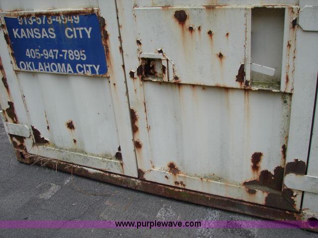 image for item B1190 1994 Mobel-Mini 40' Steel Storage Container