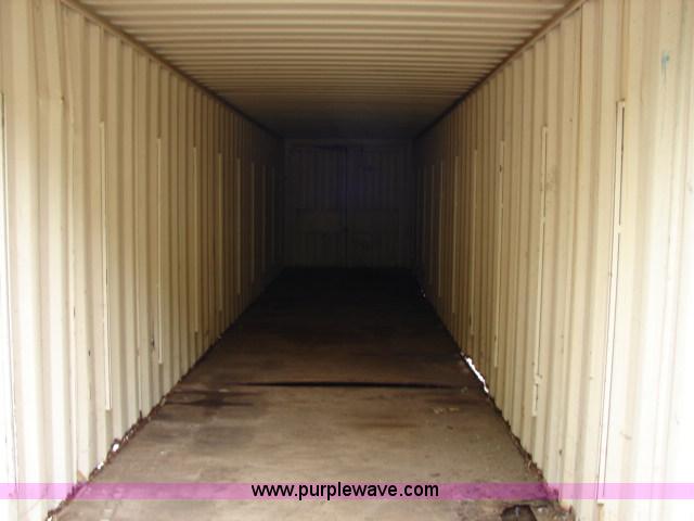 image for item B1190 1994 Mobel-Mini 40' Steel Storage Container