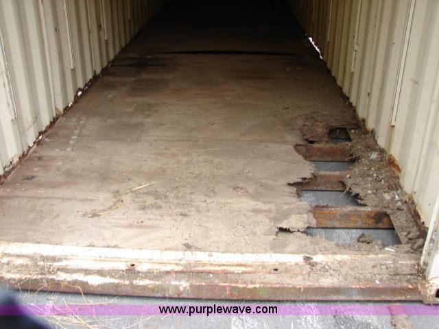 image for item B1190 1994 Mobel-Mini 40' Steel Storage Container