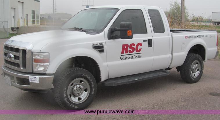 image for item B5129 2008 Ford F250 XLT Super Duty SuperCab pickup truck