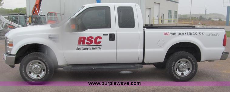 image for item B5129 2008 Ford F250 XLT Super Duty SuperCab pickup truck