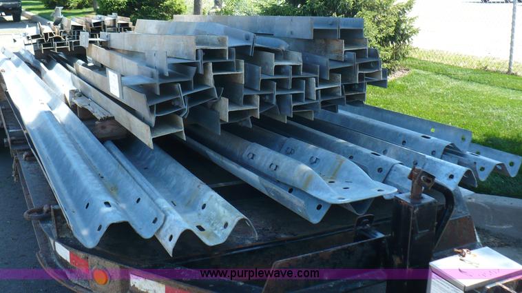 image for item B6320 Galvanized steel guard rail