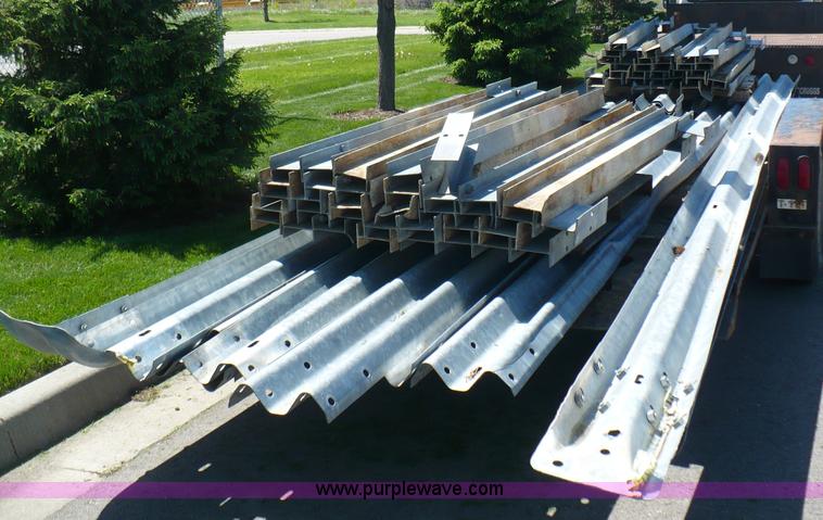 image for item B6320 Galvanized steel guard rail