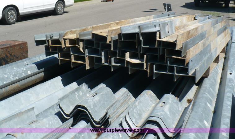 image for item B6320 Galvanized steel guard rail