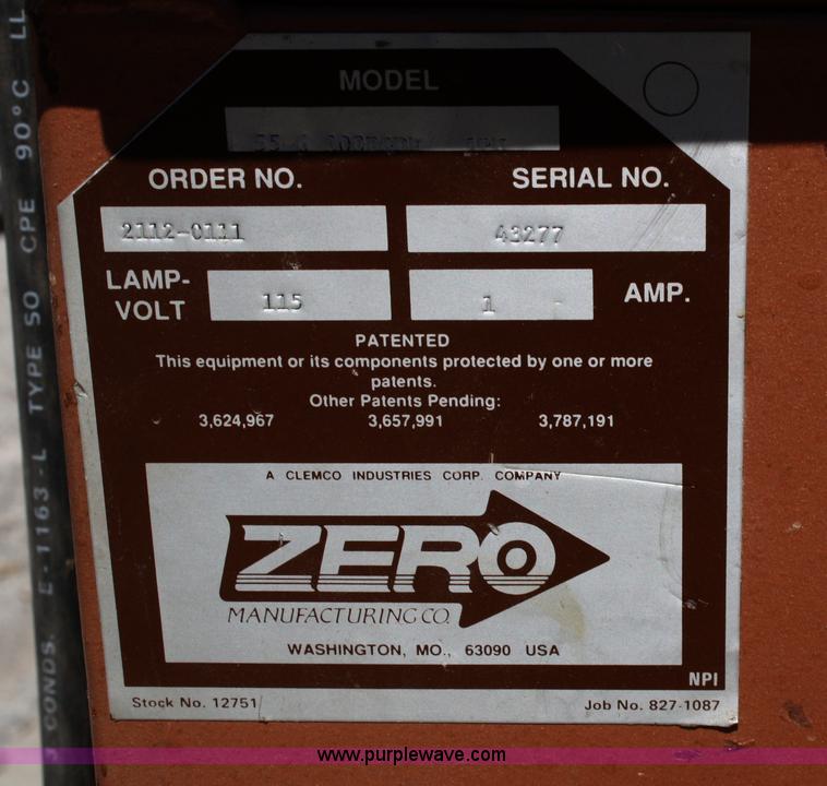 image for item B6517 Zero sand blasting cabinet