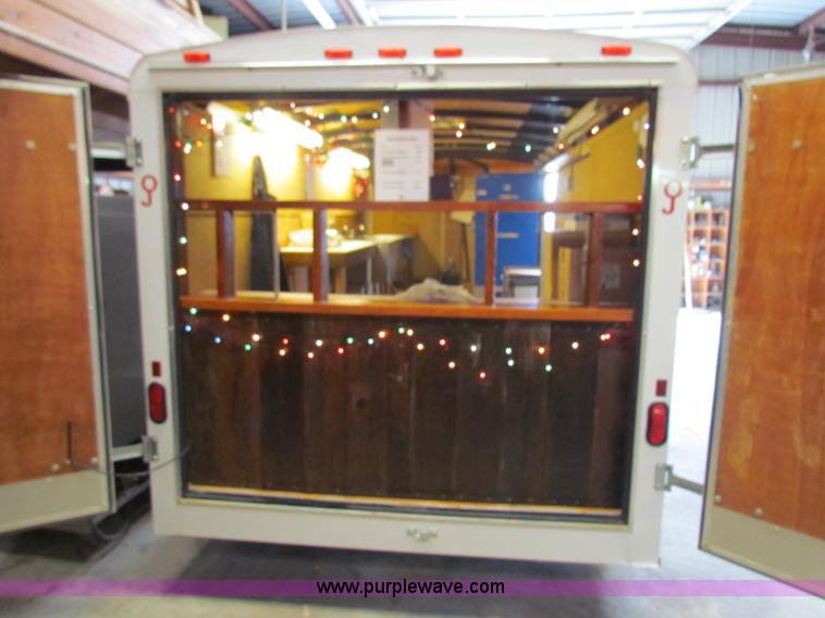 image for item B7227 18' V-nose enclosed concessions trailer