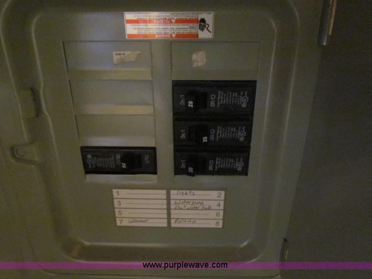 image for item B7227 18' V-nose enclosed concessions trailer