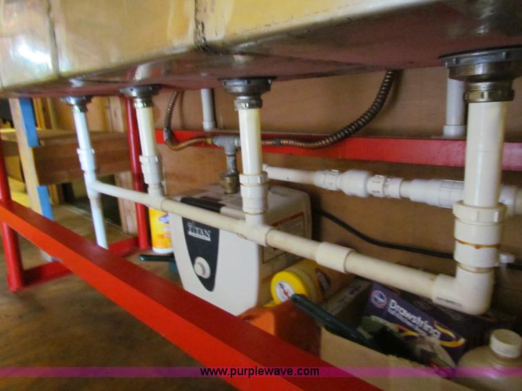 image for item B7227 18' V-nose enclosed concessions trailer