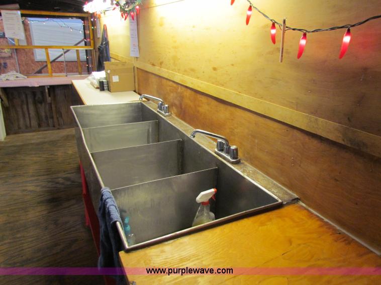 image for item B7227 18' V-nose enclosed concessions trailer