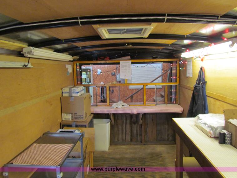 image for item B7227 18' V-nose enclosed concessions trailer