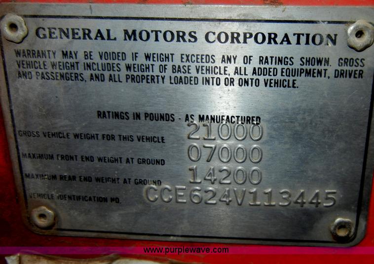 image for item C4284 1974 Chevrolet Custom C60 grain truck