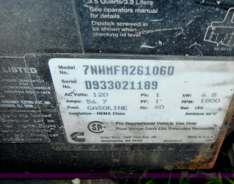 image for item C4291 1993 Chevrolet Fleetwood Bounder RV camper