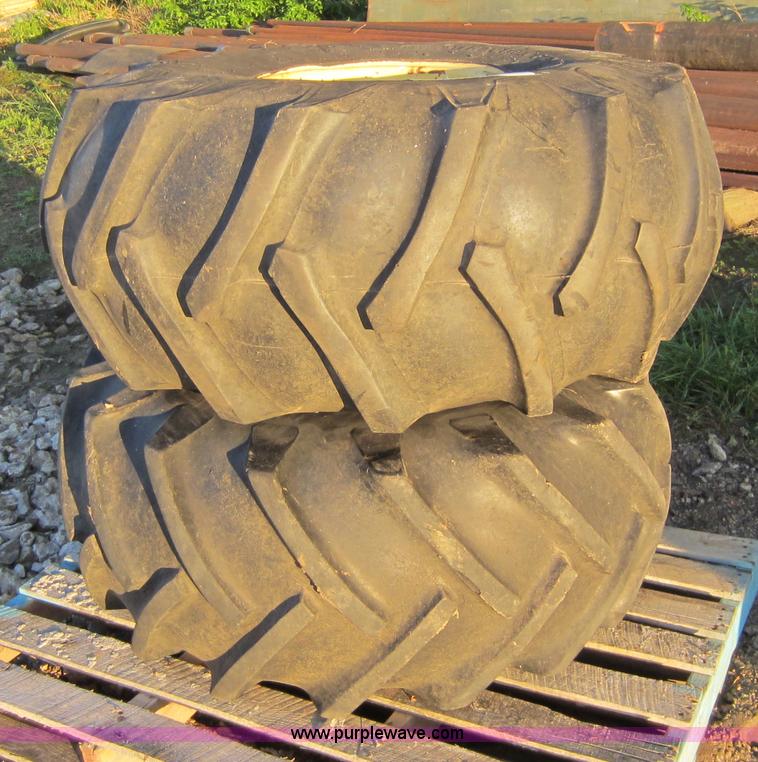 image for item C5446 (2) Firestone combine tires