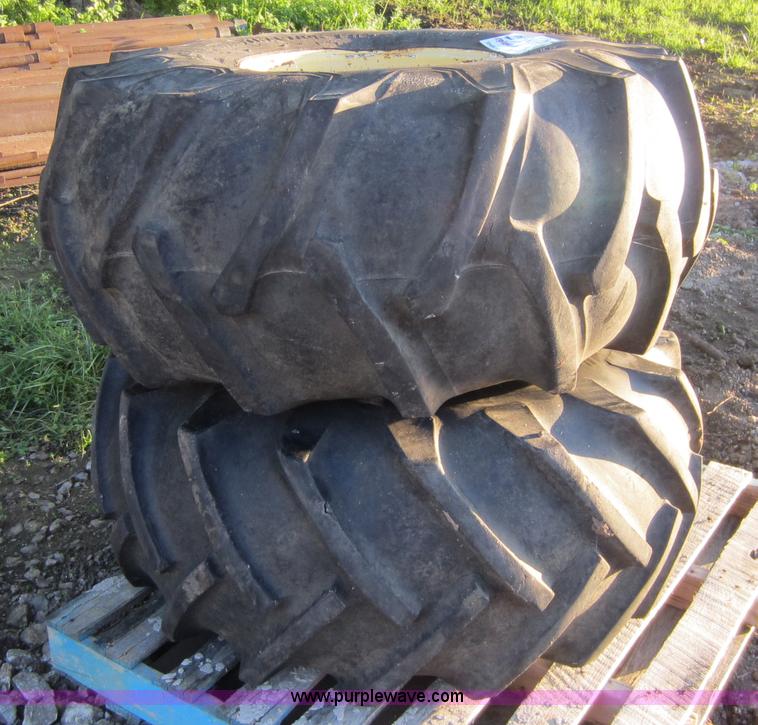 image for item C5446 (2) Firestone combine tires