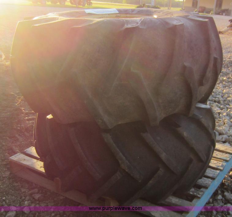 image for item C5446 (2) Firestone combine tires