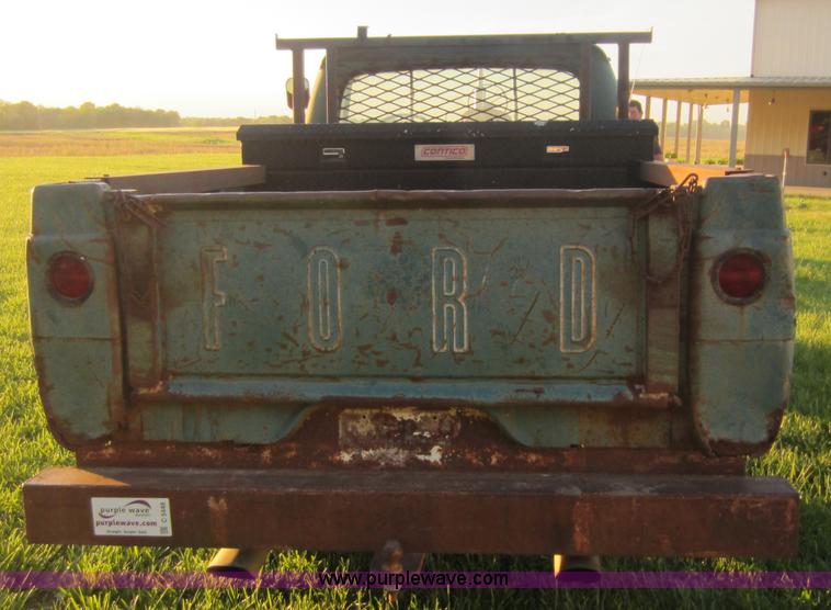 image for item C5448 1961 Ford F100 pickup truck