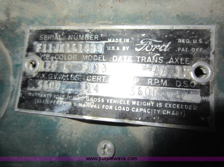 image for item C5448 1961 Ford F100 pickup truck